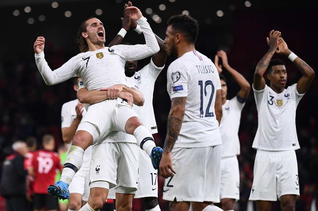 Prancis Tekuk Albania 2-0 di Kualifikasi Piala Eropa