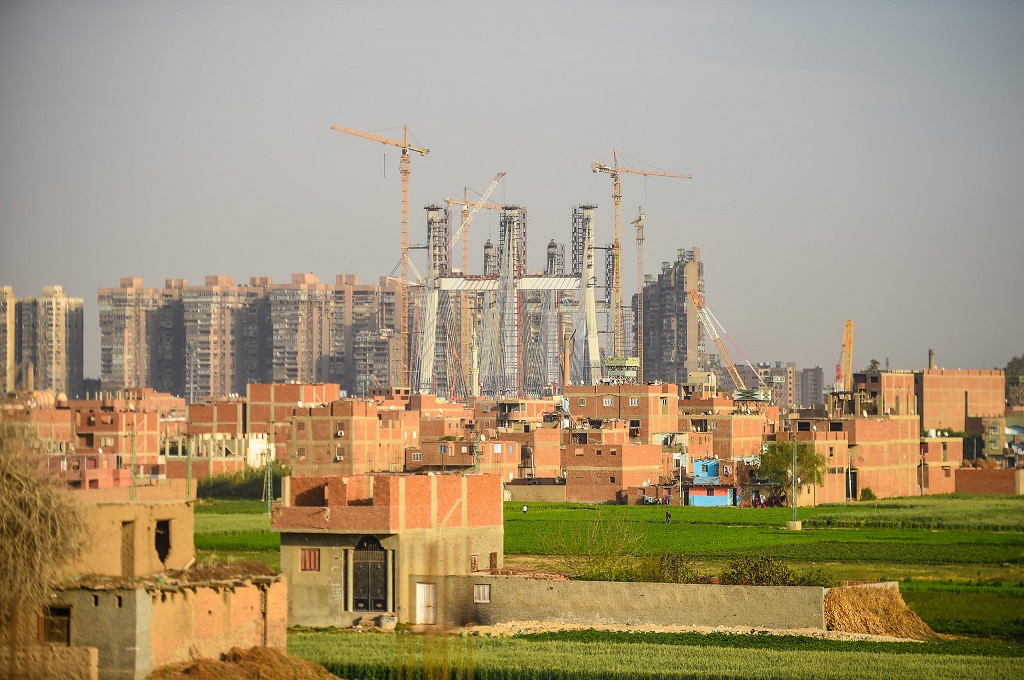 Pemandangan di salah satu sudut kota Kairo, Mesir, 12 Maret 2019. (Foto: AFP/MOHAMED EL-SHAHED)
