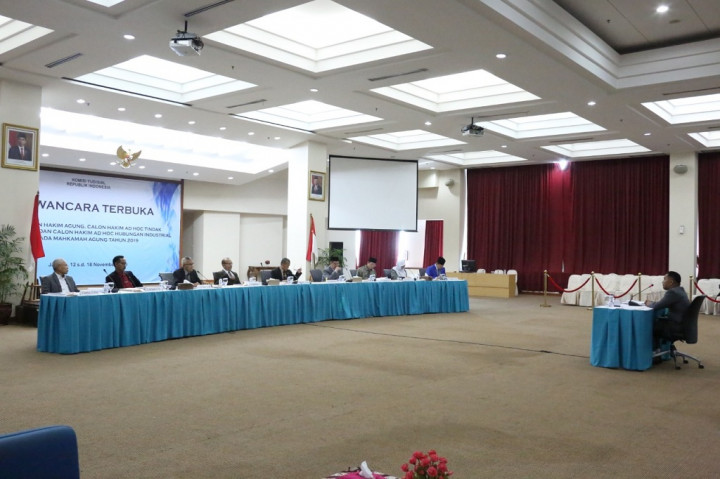 KY Pastikan Loloskan Calon Hakim Agung Berintegritas