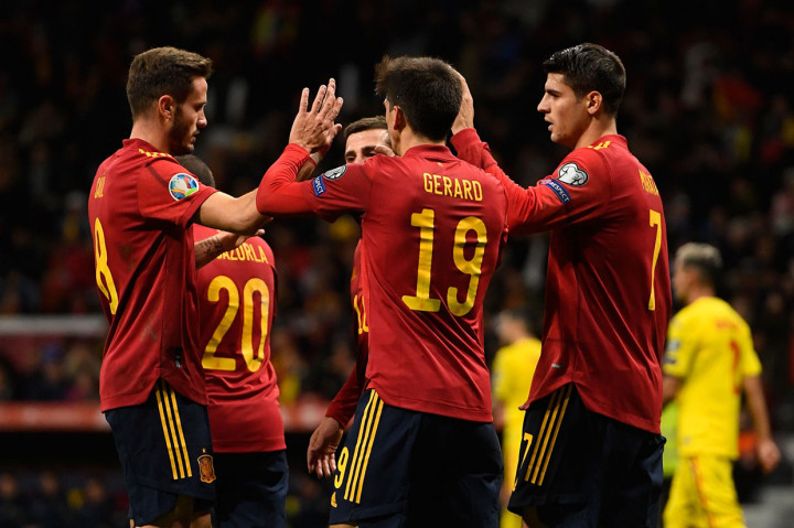 Spanyol Menang Telak 5-0 Atas Rumania