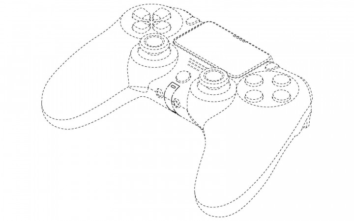 Penampakan Paten Desain Controller PS5, Mirip PS4