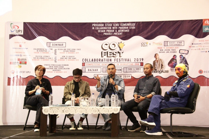 Co-Fest 2019 Diisi Seminar Politik, Keuangan, dan Hiburan
