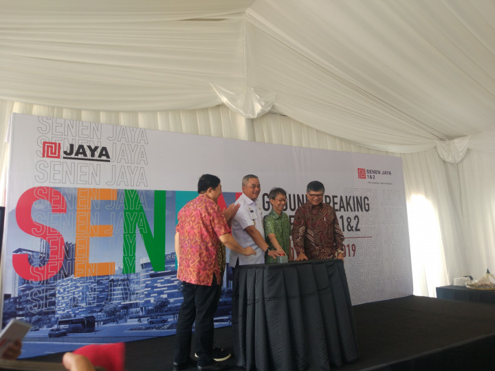 Jaya Real Property Bangun Pasar Senen 1 dan 2