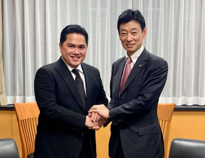 Erick Thohir: Kerja Sama dengan Jepang Fokus Meningkatkan SDM