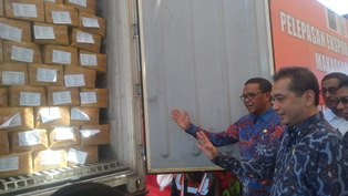 Komoditas Unggulan Sumsel Diekspor ke Mancanegara