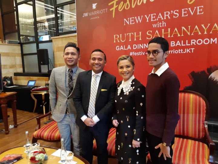 Ruth Sahanaya Bersyukur Kembali Konser Malam Tahun Baru di Jakarta