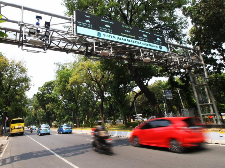 ERP Incar Kendaraan Penyebab Macet