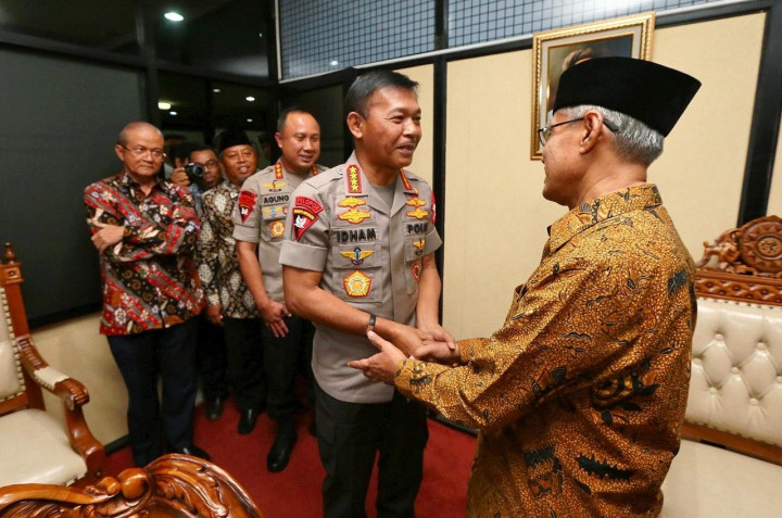 Kapolri Sowan ke Ketum PP Muhammadiyah