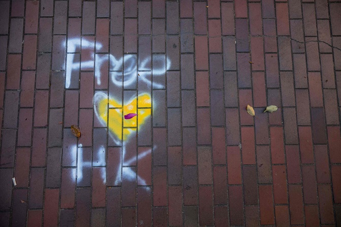 Demo Hong Kong. (Foto: AFP).