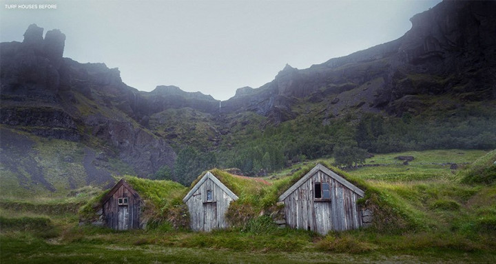 6 Desain Bangunan Tua Diubah Jadi Rumah Modern