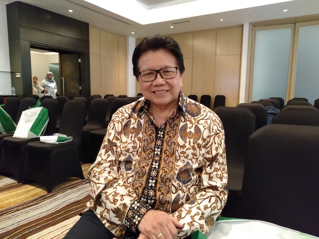 Dr. Richard Budiman, Sp.KJ(K) selaku Direktur Utama RSJ Dharmawangsa. Medcom.id/Sunnaholomi Halakrispen.