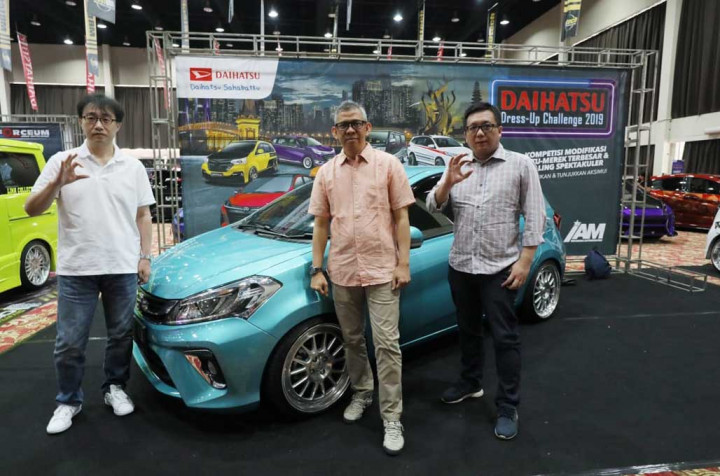 Adu Keren Mobil Daihatsu di Dressed-up Challenge