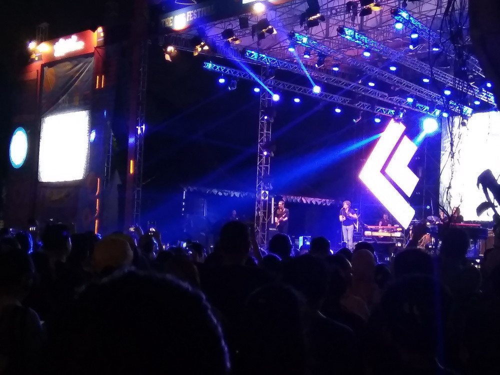 Hanson di Gambir Expo Kemayoran, Jakarta Pusat, Sabtu, 23 November 2019. (Foto: Medcom.id/Cecylia Rura)
