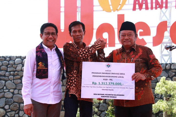 Kemendes PDTT Gelontorkan Rp1,3 M ke Desa Watesari