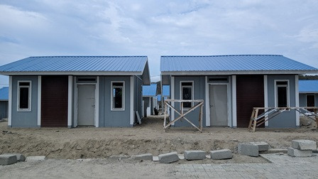 3.100 Hunian Tetap di Sulteng Rampung Sebelum Lebaran