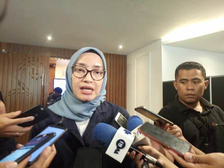 Komisioner KPU Evi Novida Ginting Manik. Foto: Zakaria Habib/Medcom.id