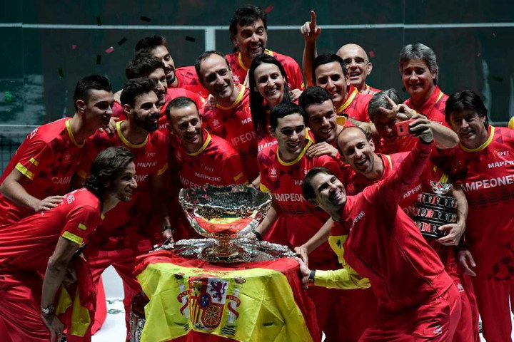 Rafael Nadal Bantu Spanyol Juarai Piala Davis 2019