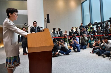 Pemimpin Hong Kong Akui Hasil Pemilu