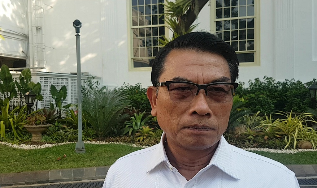 Kepala Staf Kepresidenan Moeldoko. Foto: Medcom.id/Damar Iradat 