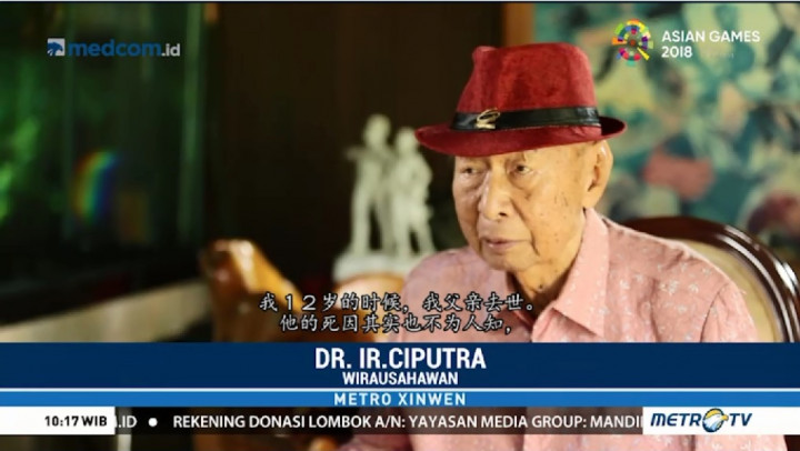 Chairman Ciputra Group Meninggal