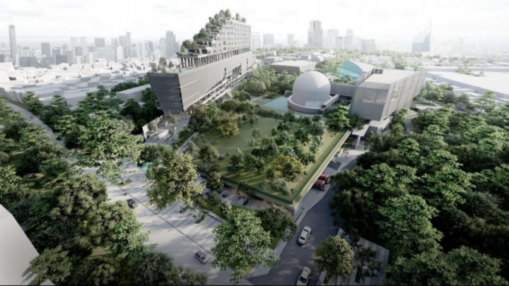 Desain Awal Revitalisasi TIM Tanpa Hotel