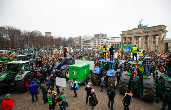 Terancam Bangkrut, Petani Jerman Menentang Pemerintah