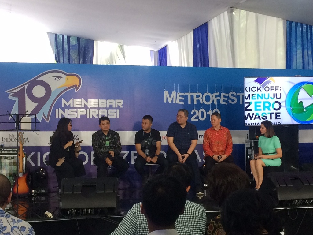 Diskusi 'Kick Off Menuju Zero Waste Media Group'. Foto: Medcom.id/Renatha Swasty 