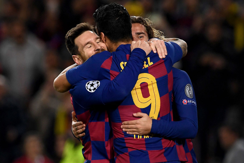 Messi Kreator Kemenangan Barca Atas Dortmund