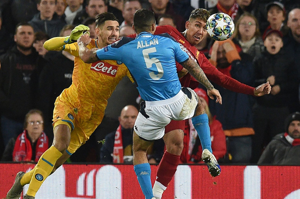 Liverpool Ditahan Imbang Napoli 1-1