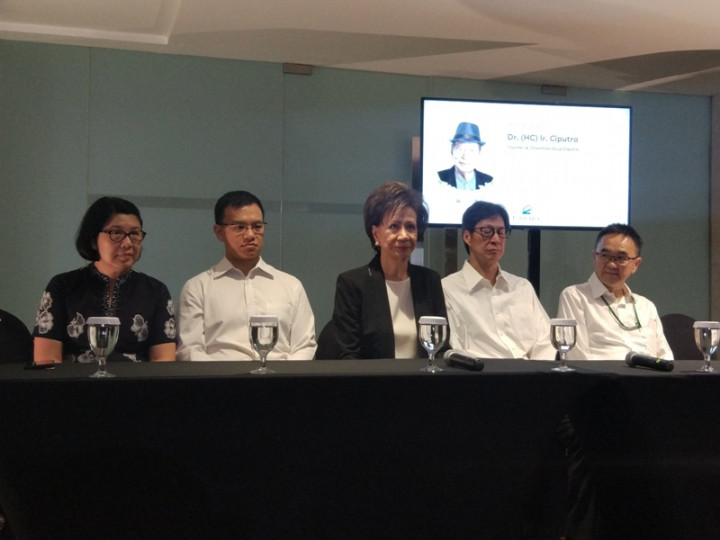 Ciputra Group Sudah Siapkan Penerus Bisnis Pak Ci