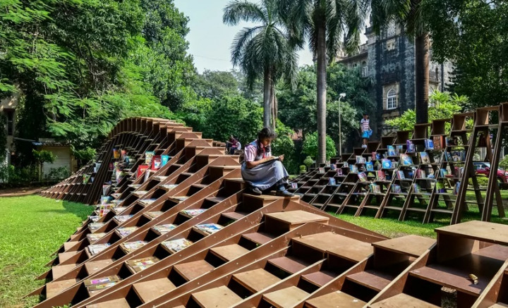 Bookworm, Perpustakaan Unik di Mumbai