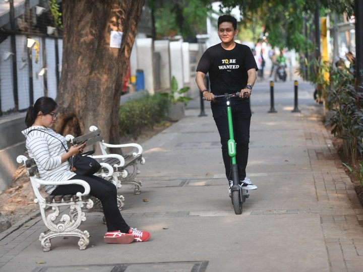 Pelanggar Otopet Listrik Dijerat dengan UU Lalu Lintas