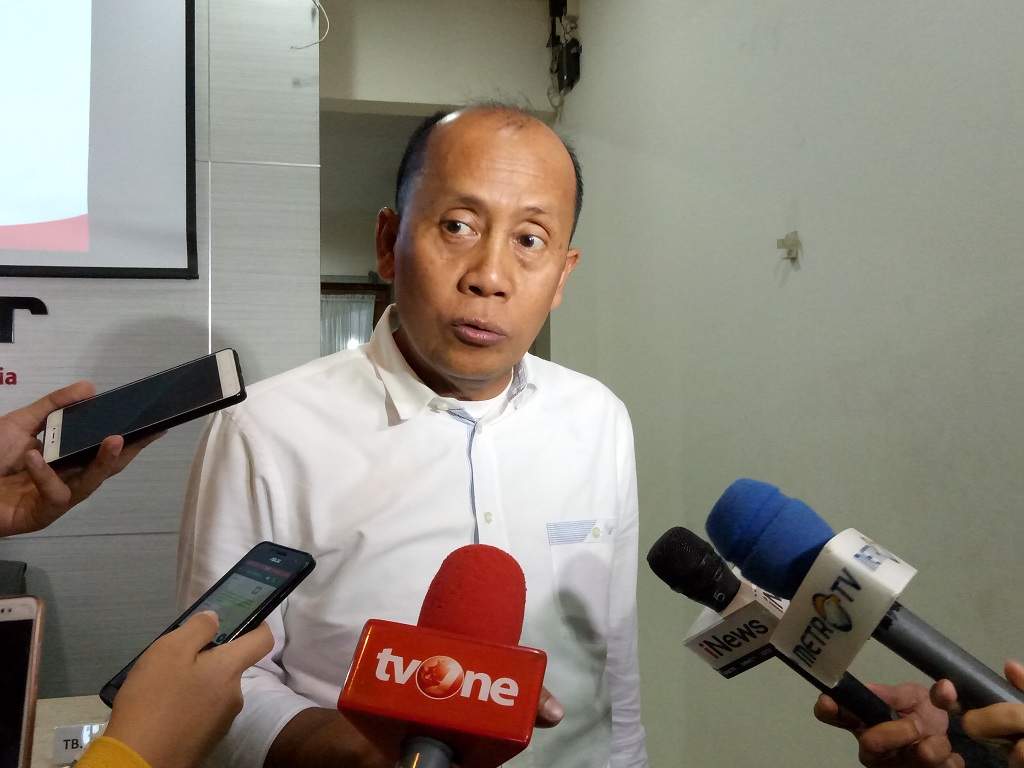 Sekretaris Fraksi NasDem di DPR Saan Mustopa. Foto: Medcom.id/Siti Yona Hukmana 