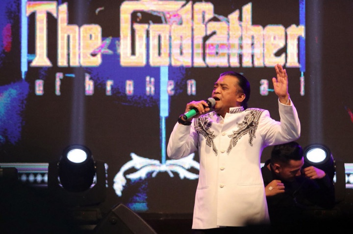 Konser Didi Kempot untuk HUT Korpri di Kediri 'Ambyar'