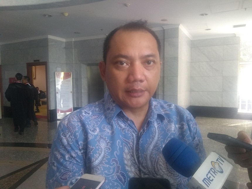 Ketua Fraksi Partai NasDem untuk MPR RI Taufik Basari. Medcom.id/ Kautsar WP