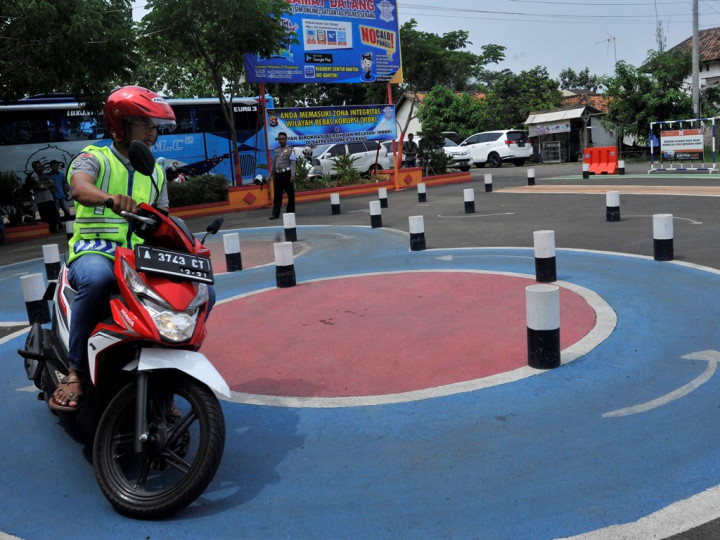 Uji Praktik SIM Kini Pakai e-Drive