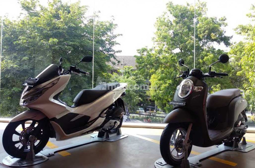 Tren Lesu Penjualan Sepeda  Motor  Honda  Justru Tembus 