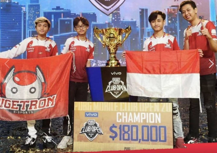 Bigetron Bawa Indonesia Juara Dunia PUBG, Raup Rp2,5 Miliar