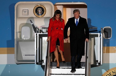 Trump Tiba di London untuk Hadiri KTT NATO