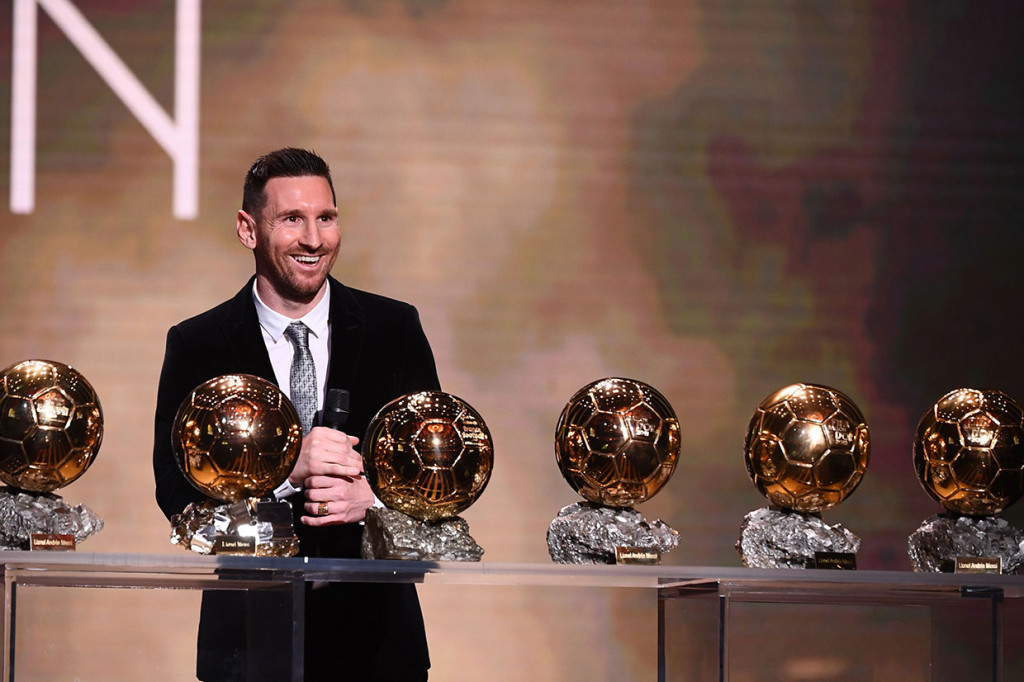 Messi Raih Ballon d'Or untuk Keenam Kalinya