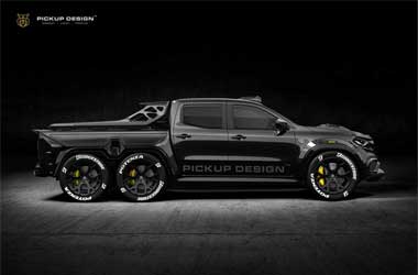 Mercedes-Benz X-Class jadi Mobil Pengaman Lintasan ala Carlex Design