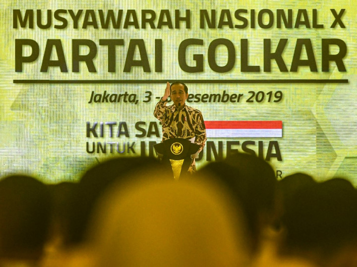 Jokowi Minta Golkar Tetap Solid