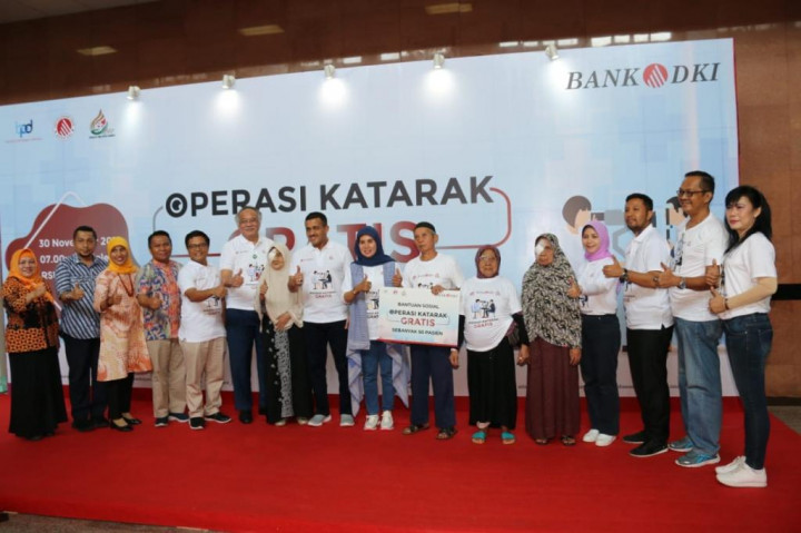 Bank DKI Gandeng RSUD Gelar Bantuan Kesehatan