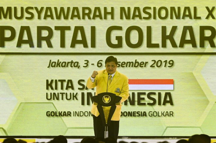 Kosgoro Dorong Airlangga <i>Nyapres</i> di 2024