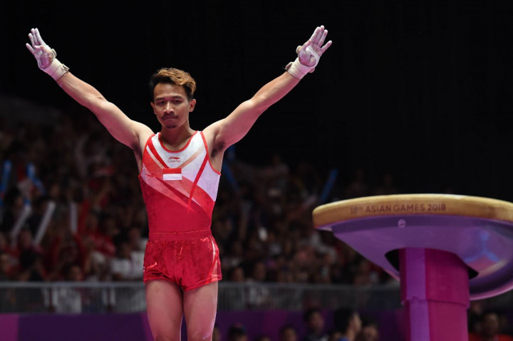 Senam Artistik Sumbang Emas ke-15 untuk Indonesia