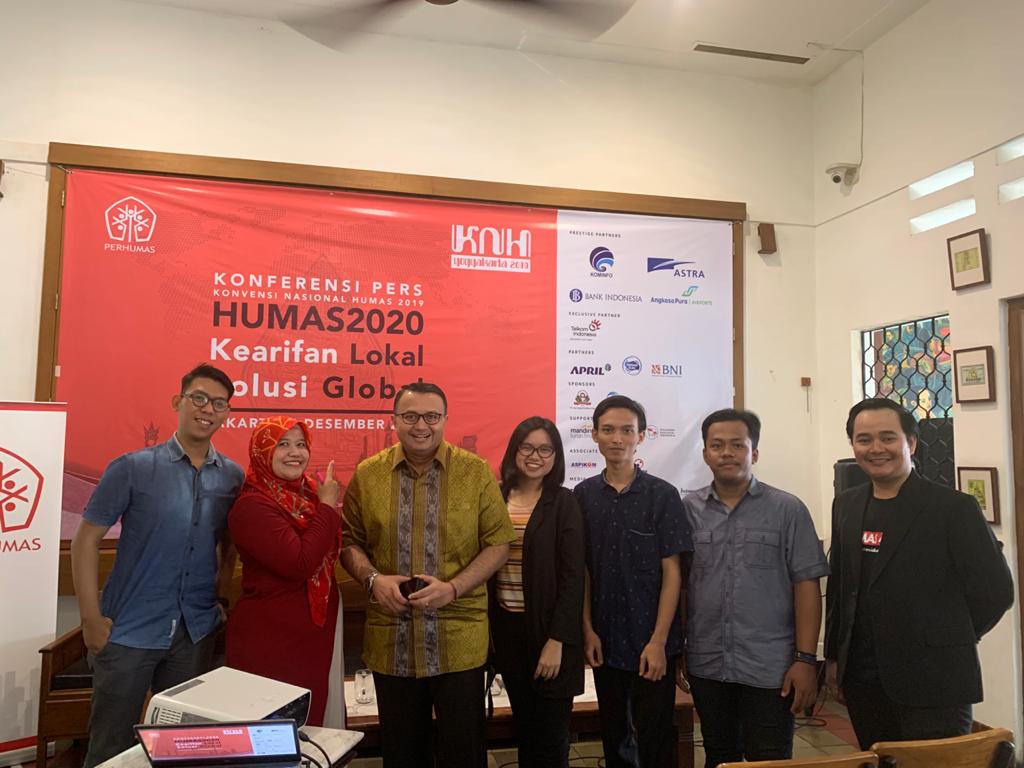 Konferensi pers menjelang Konvensi Nasional Humas 2019. Foto: Medcom.id/Cindy