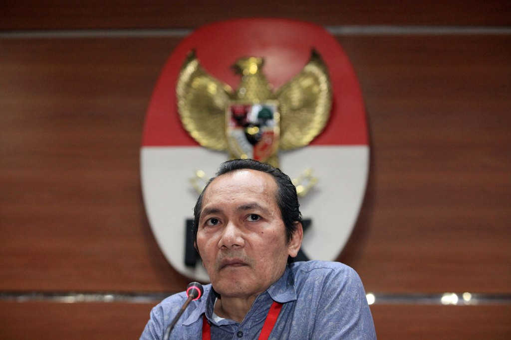 Wakil Ketua KPK Saut Situmorang. Foto: MI/Rommy Pujianto