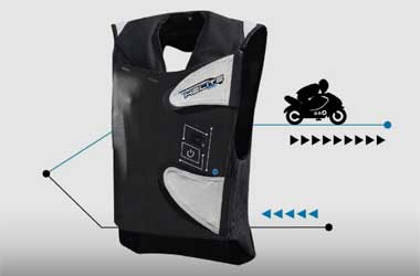 Helite Bikin Rompi Pakai Teknologi Airbag, Biker Lebih Aman