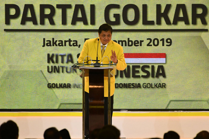 Airlangga Hartarto Kembali Pimpin Golkar