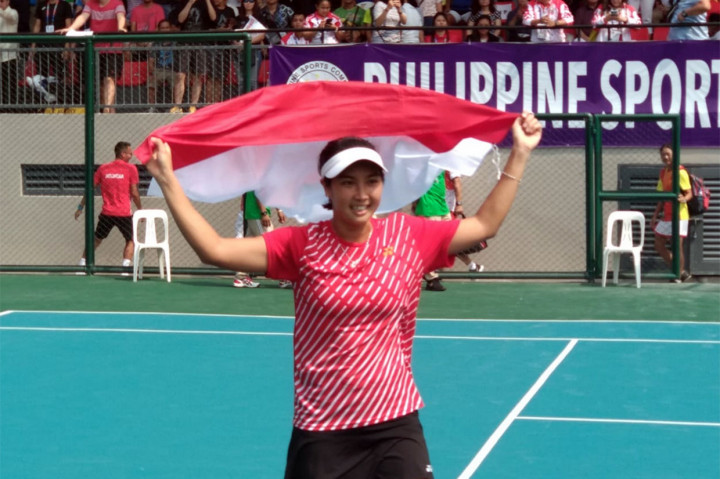 Aldila Sumbang Emas Pertama dari Tenis